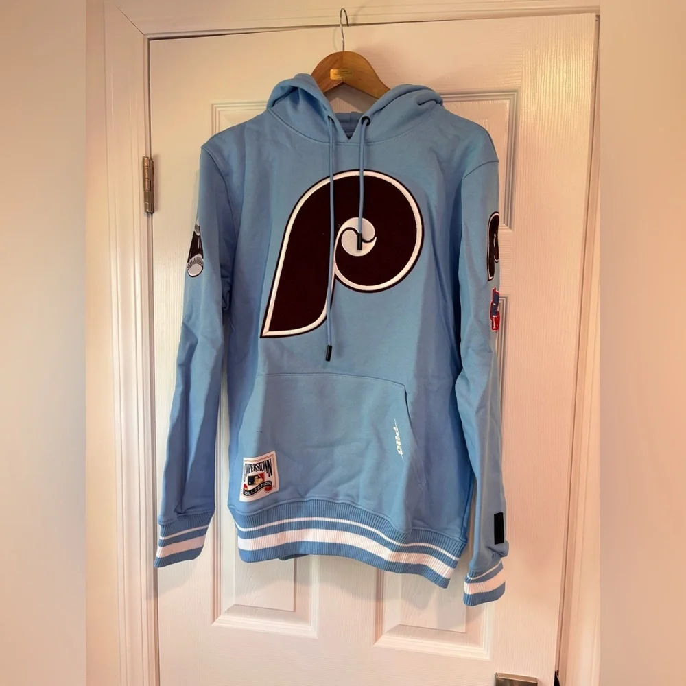 Pro Standard Philadelphia Phillies Retro Classic hoodie light blue size M NWT